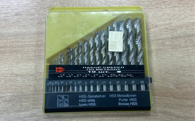 Набор сверл Калибр