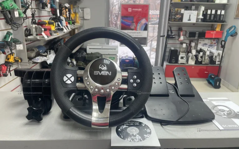 SVEN. Игровой руль GC-W700