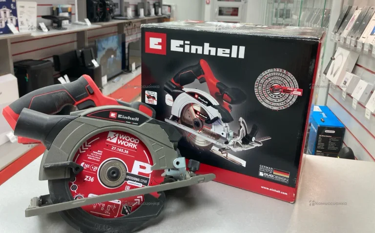 Аккумуляторная дисковая пила Einhell TE-CS 18 LI