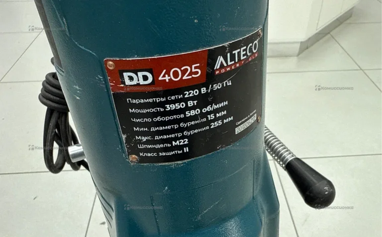 Установка для алмазного бурения ALTECO DD 4025
