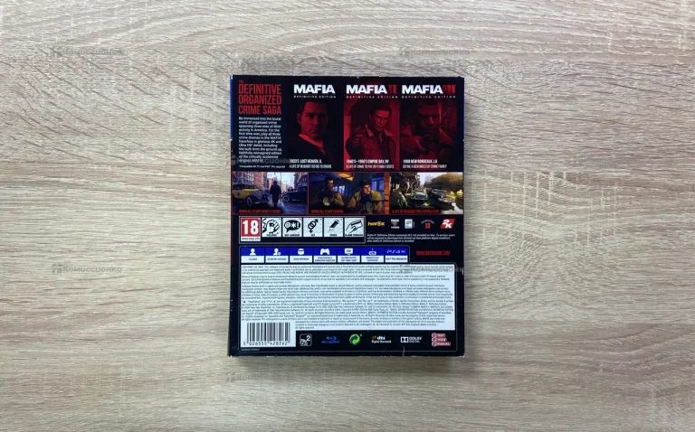 PS4 Диск Mafia Trilogy