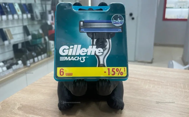 Кассеты Gillette Mach 3 6шт