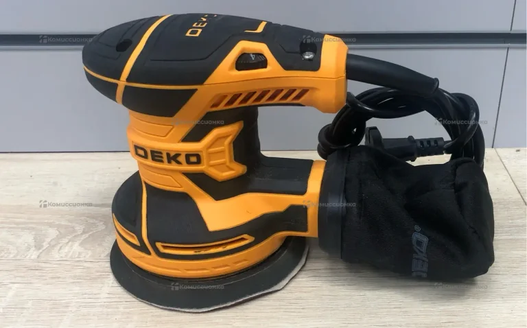 Эксцентриковая шлифмашина сетевая DEKO DKG400-125