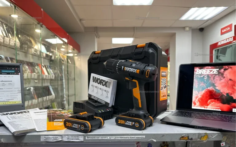 Аккамуляиорный шуруповерт WORX EX370