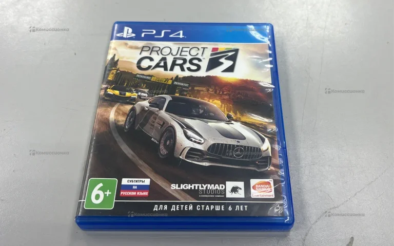 PS4 диск PROJECT Cars  3