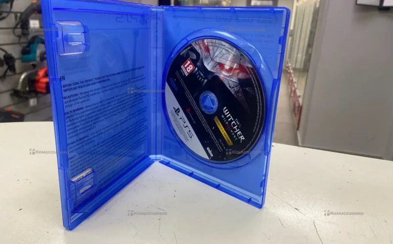 Диск для PS 5 the Witcher wild hunt complete edit