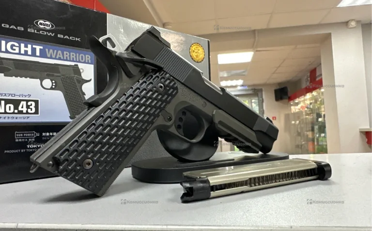 Пистолет WE Hi Capa 5.1 Force (Ruled) BK (WE-H001