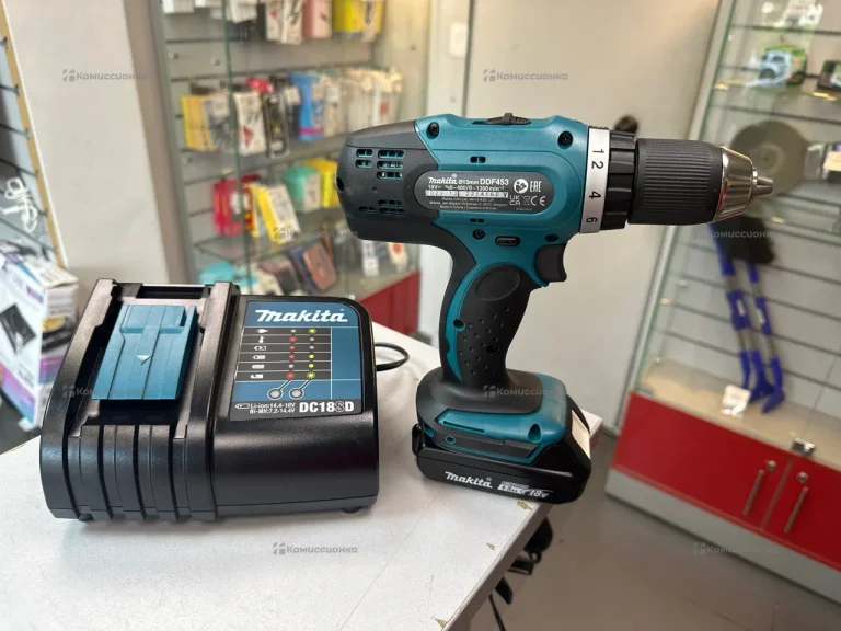 Дрель-Шуруповерт Makita DDF453