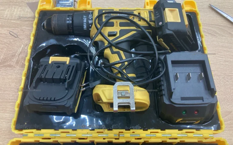 Аккумуляторная дрель-шуруповерт Hanskonner HCD1865