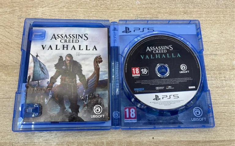 Диск для ps5 Assasins creed Valhalla