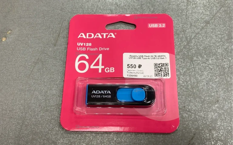 Флешка USB 64Gb ADATA UV128