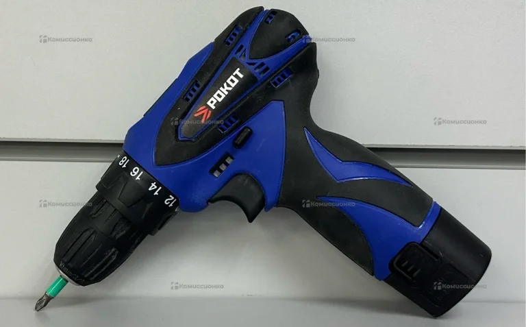 Дрель-шуруповерт Рокот 691-012.