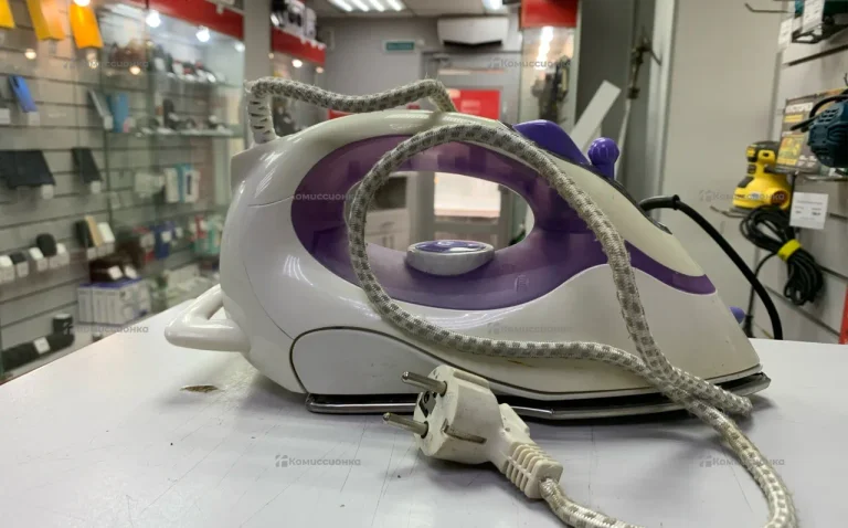 утюг фиолетовый