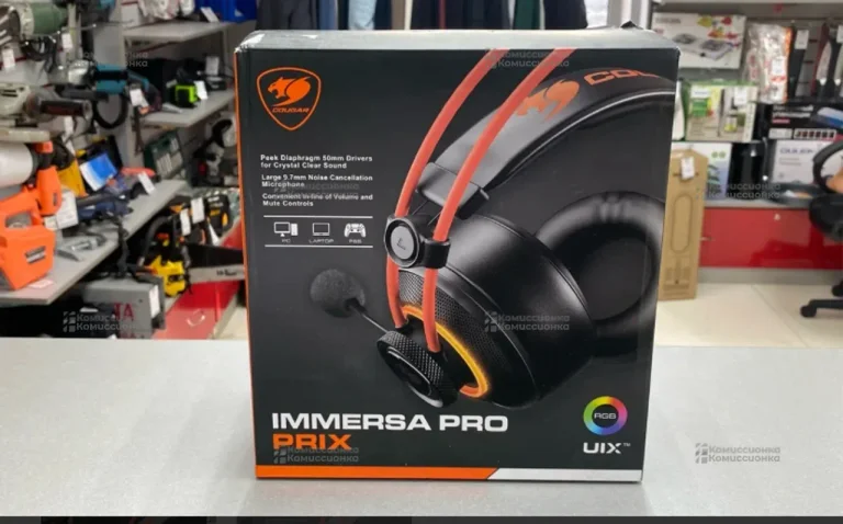 Игровые наушник. Cougar Immersa pro prix