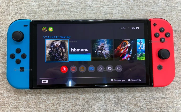 Приставка Nintendo Switch OLED 64ГБ Прошитая