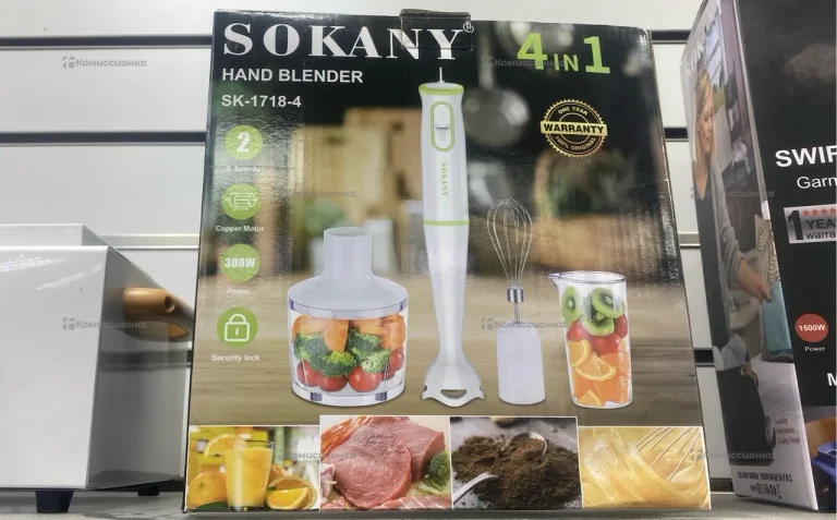 Блендер Sokany sk1718 4в1