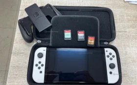 Купить Приставка Nintendo swith oled 64gb б/у , в Москва и область Цена:24900рублей