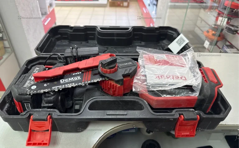 Аккумуляторная цепная пила DeMak BR-002
