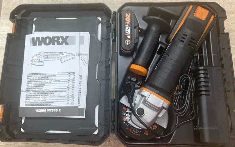 УШМ аккумуляторная Worx WX800