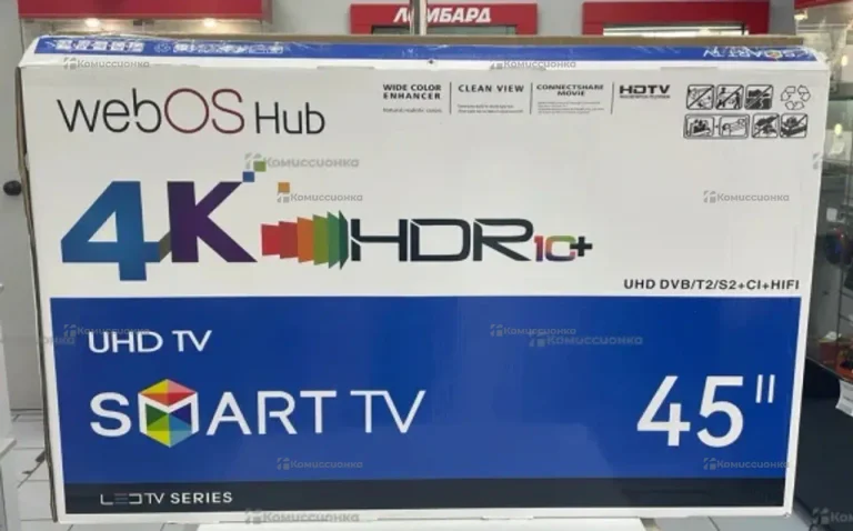Телевизор smart tv Web os 45*