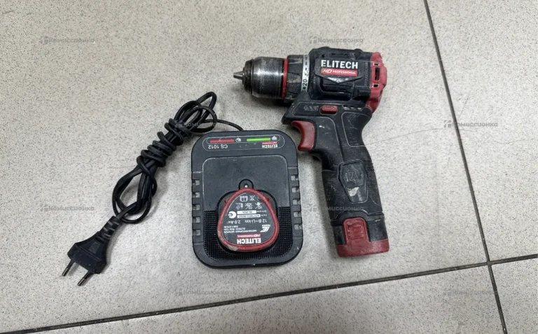 Дрель-шуруповерт аккумуляторная Elitech CD 12L2