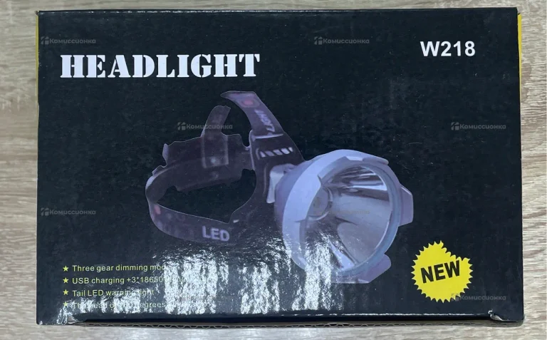 фонарь налобный  w218