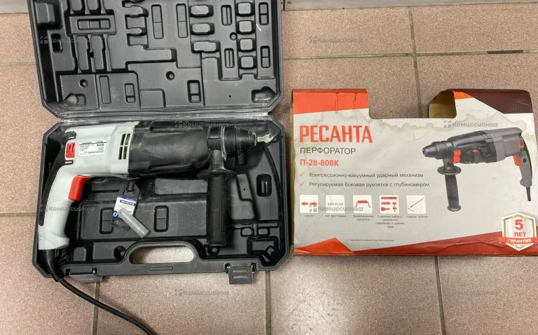 Перфоратор Ресанта п-28-800к