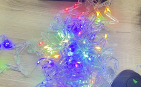 Купить гирлянда шторы звезды б/у , в Москва и область Цена:390рублей