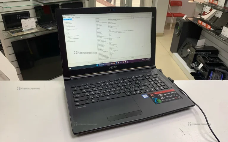 Ноутбук  MSI MS-16J