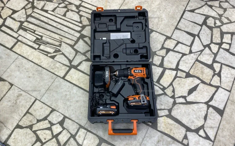 аккумуляторный шуроповерт AEG BS18G4