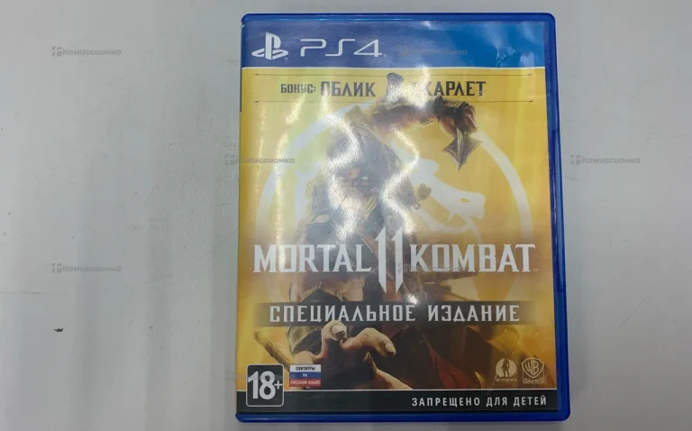 PS4. Диск MORTAL COMBAT 11