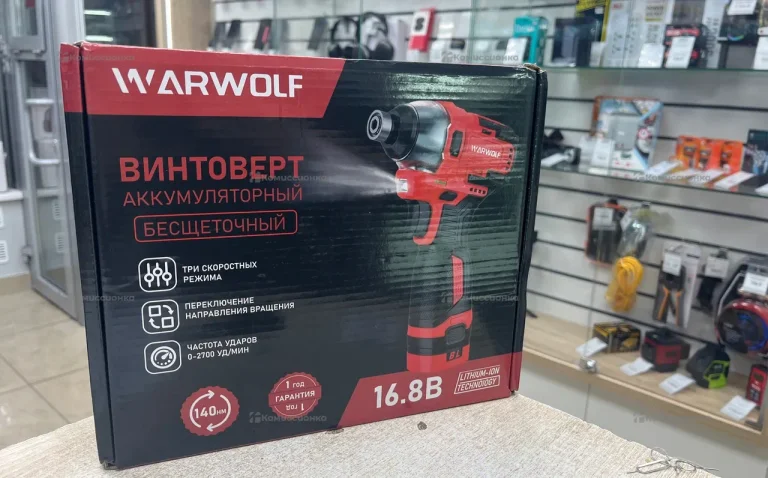 винтоверт аккумуляторный warwolf