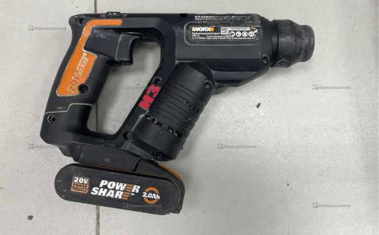 Перфоратор аккумуляторный Worx WX394.3