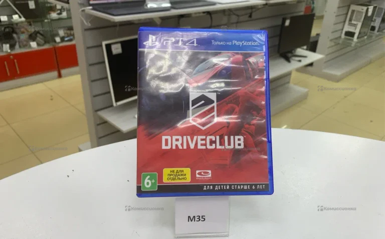 PS4. Диск PS4 Driveclub