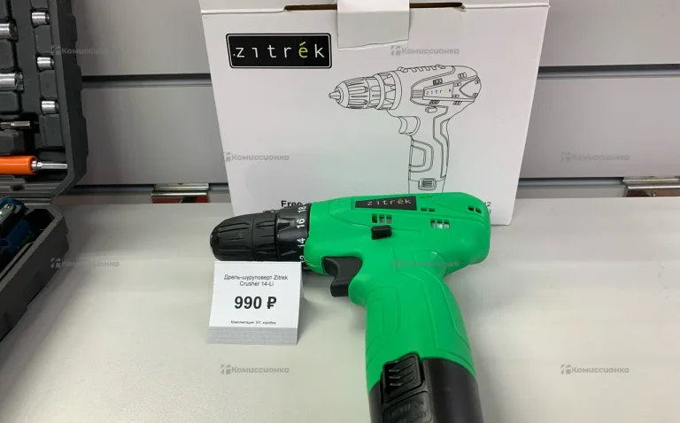 Дрель-шуруповерт Zitrek Crusher 14-Li