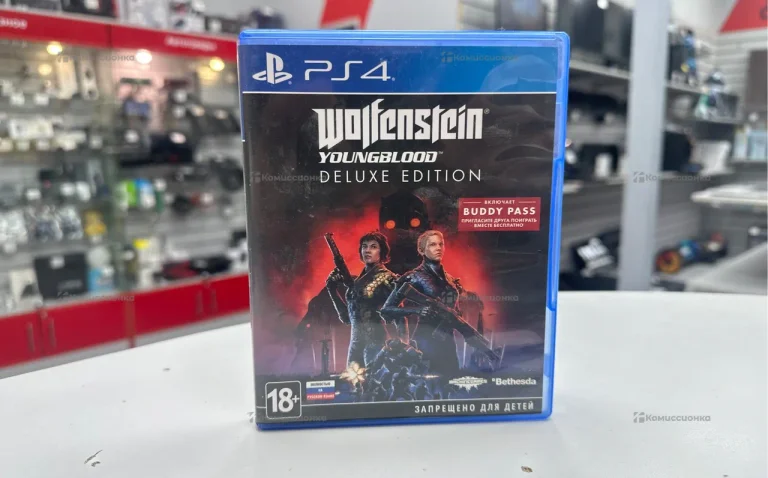 Диск пс 4 wolfenstein