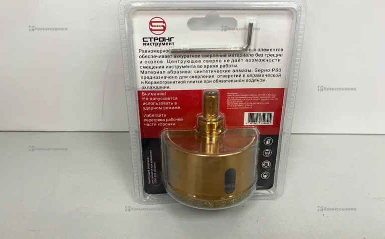 Коронка алмазная по кафелю и керамограниту 68mm