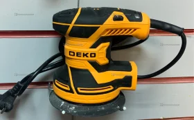 шлифмашина эксцентриковая сетевая deko dkg400-125