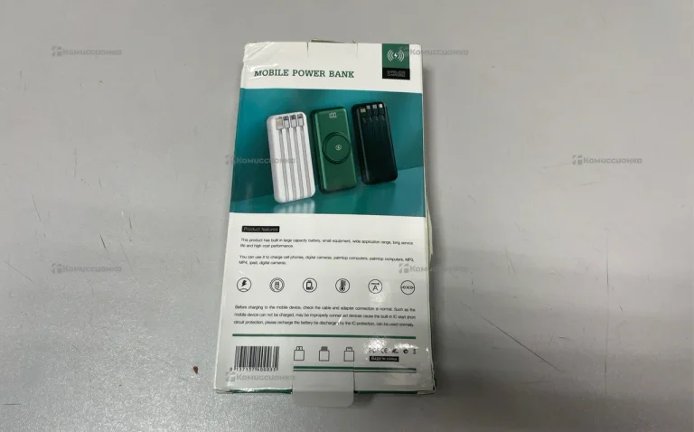 Power Bank  с беспроводной зарядкой