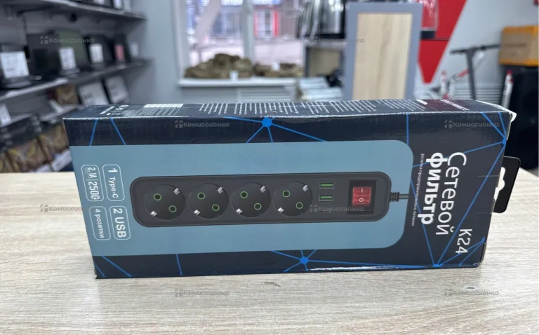 Сетевой фильтр gfuzf k24 4 розетки