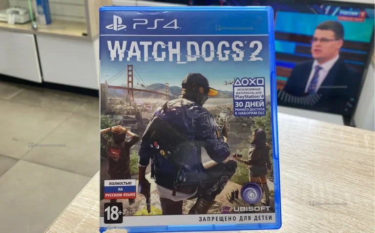 PS4. диск watch dogs 2