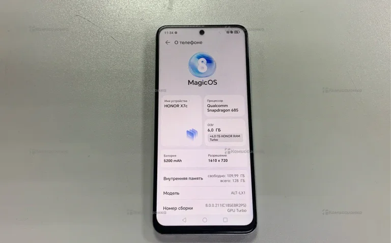 Honor X7c 6/128Gb