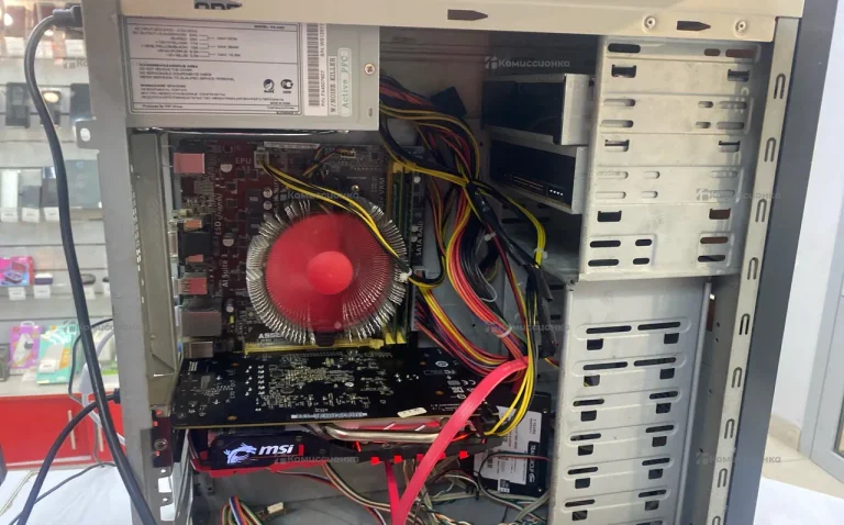 Системный блок Athlom X4 740; gtx 1050 to