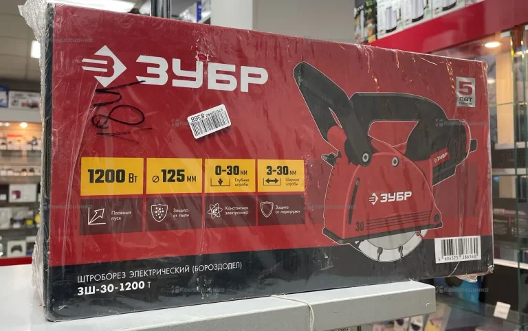 Штроборез ЗУБР ЗШ-30-1200Т
