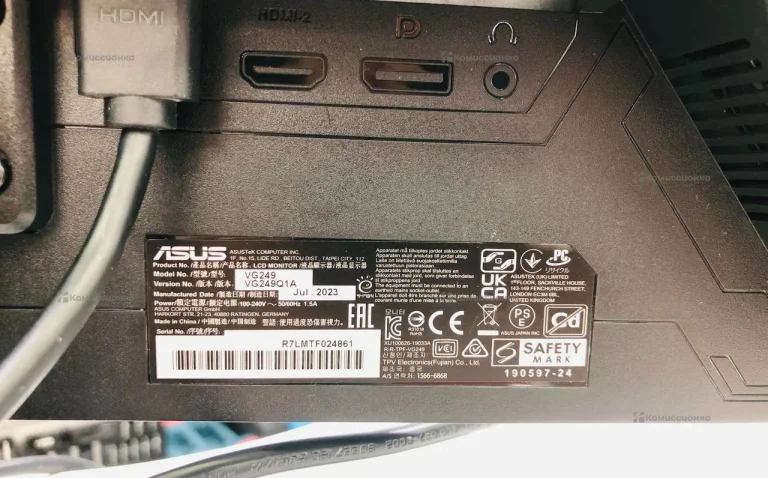 Монитор asus,. TUF GAMING VG249Q