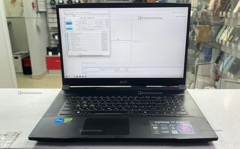 Ноутбук  MSI KATANA 17 B12VEK