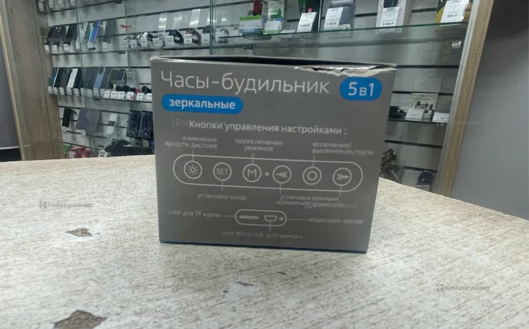Колонка часы-будильник