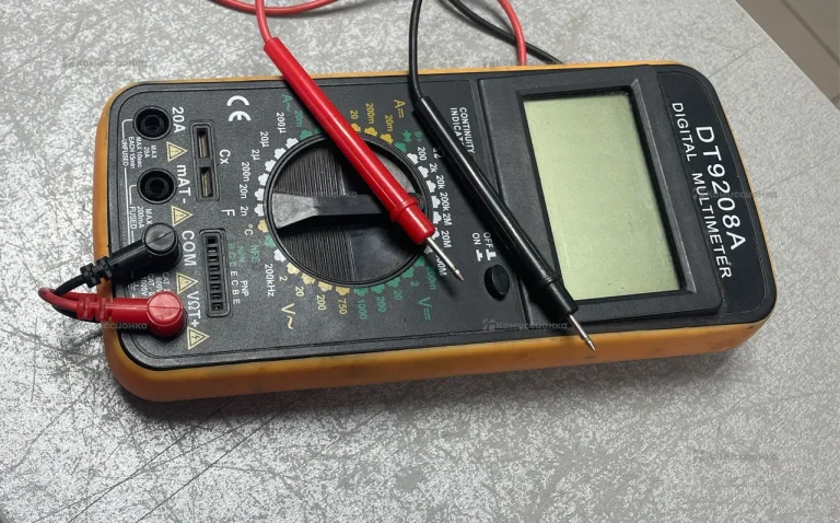 Мультиметр DT9208A
