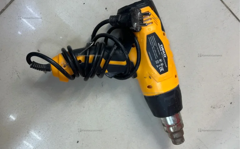 Фен строительный DEKO HG2200W