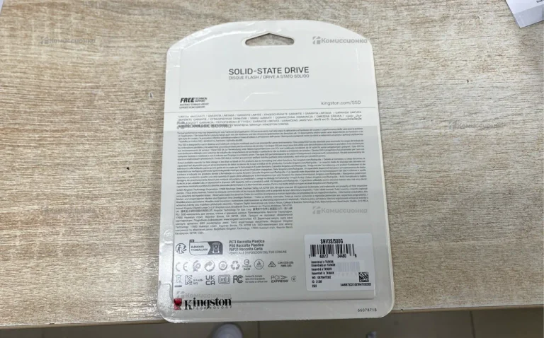 SSD Kingston M2 500Gb